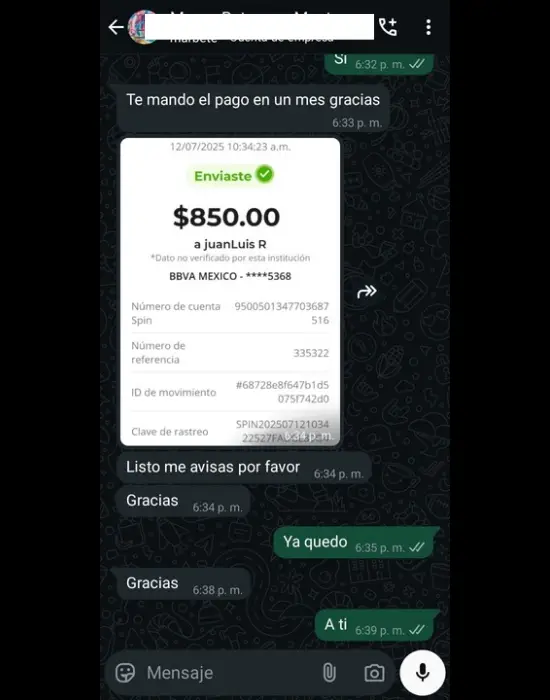 Evidencia
